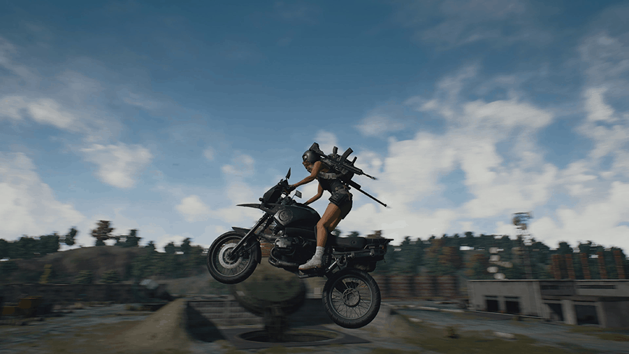 Những tình huống khó đỡ khi sử dụng xe trong PUBG